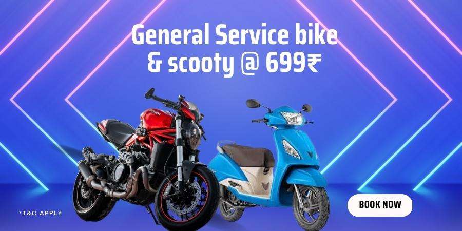 General Service bike & scooty @ 699₹-3