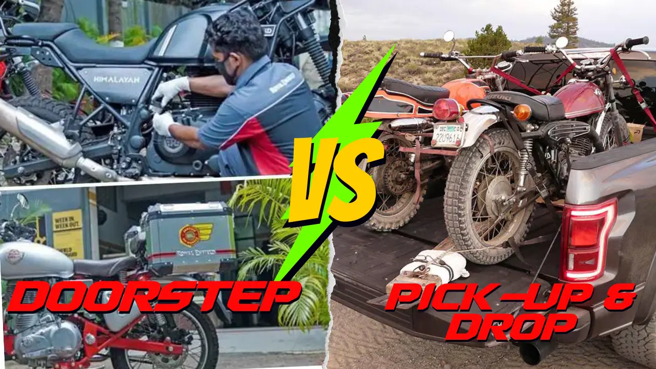 doorstep vs pickup & drop service