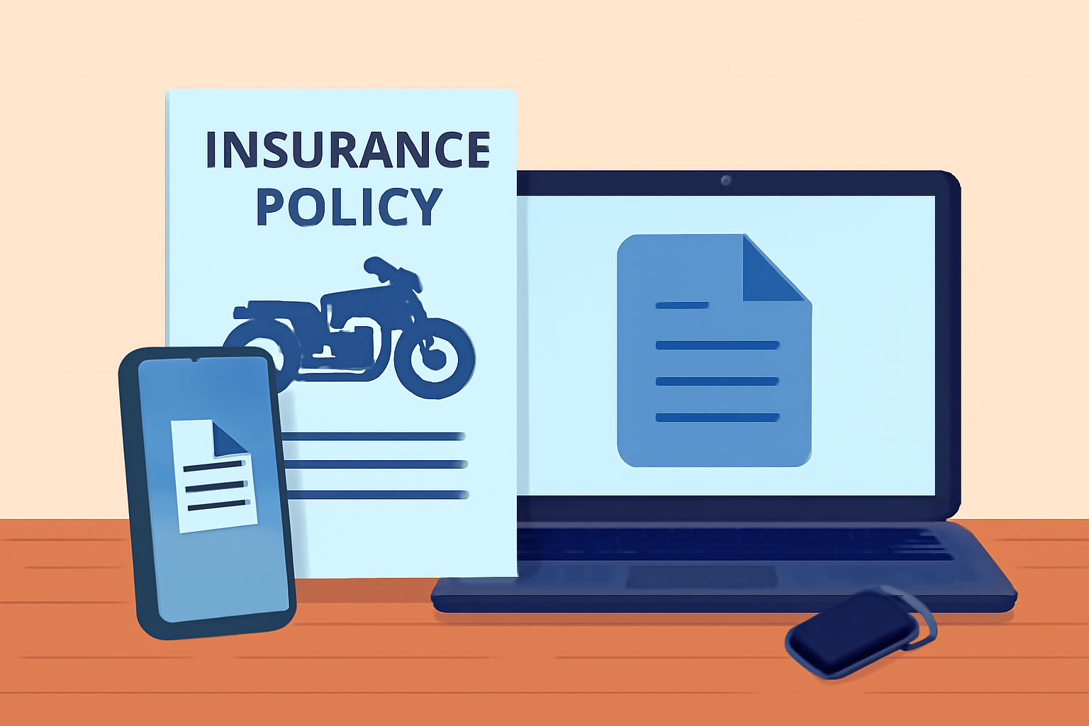 How to Get My Bike Insurance Copy Online