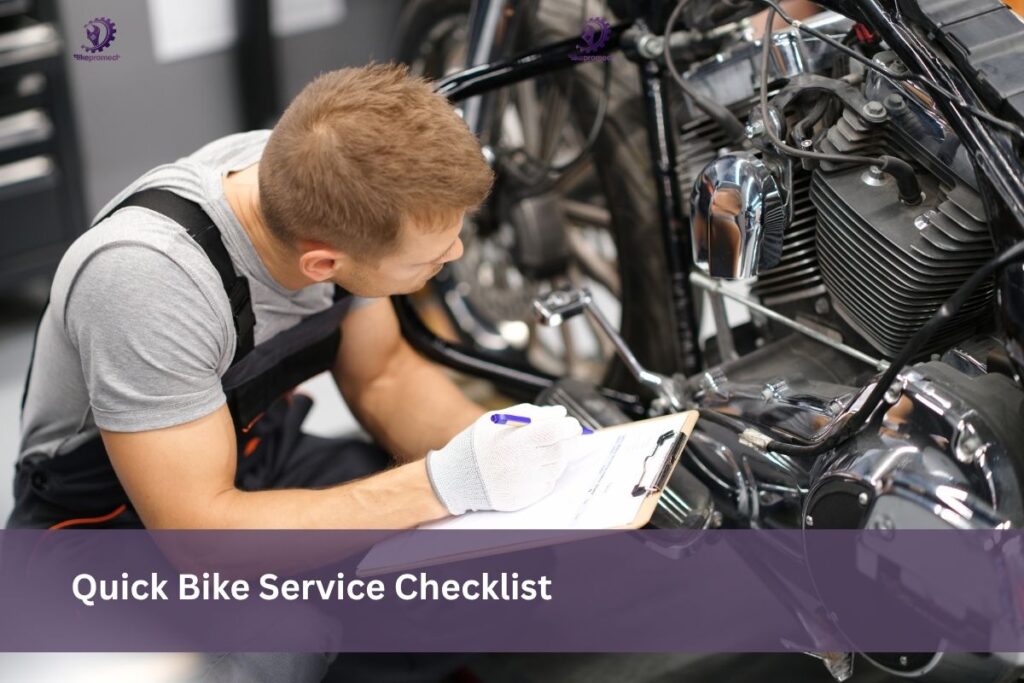 Quick Bike Service Checklist: The Complete 25-Point Guide