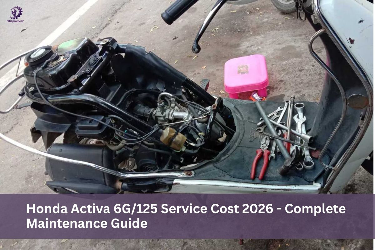 Honda Activa 6G/125 Service Cost 2026 - Complete Maintenance Guide