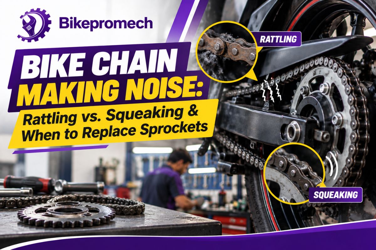 Bike Chain Making Noise: Rattling vs. Squeaking & When to Replace Sprockets