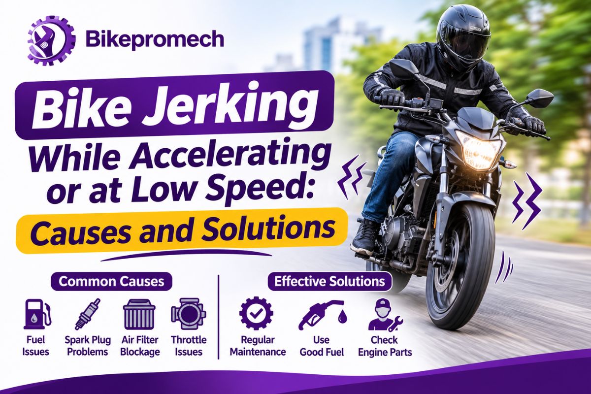 Bike Jerking While Accelerating or at Low Speed: Causes and Solutions