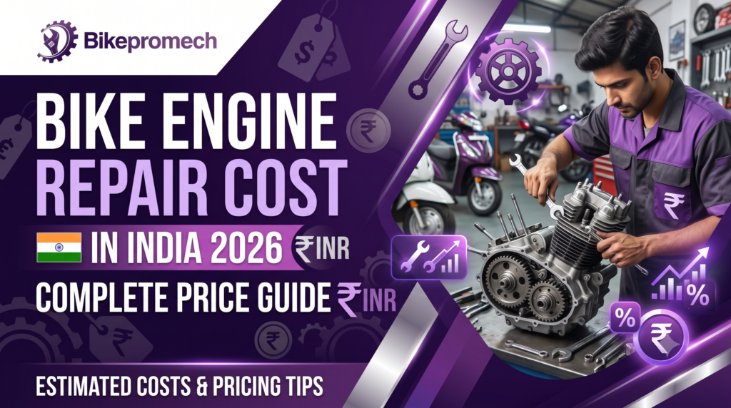 Bike Engine Repair Cost in India
